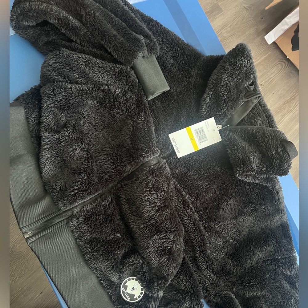 Spyder Black Teddy Jacket